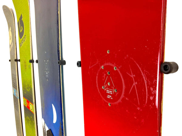 The Cinch Snowboard Display | Floating Rack | 2 Boards