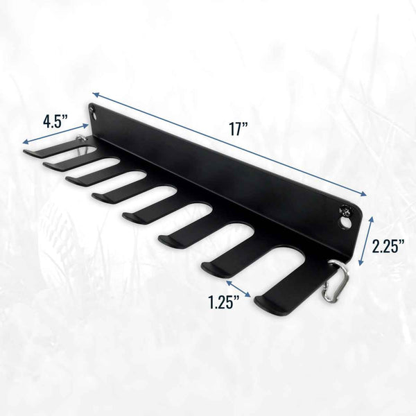 Dugout Heavy-Duty Baseball Rack | Holds 14 Bats