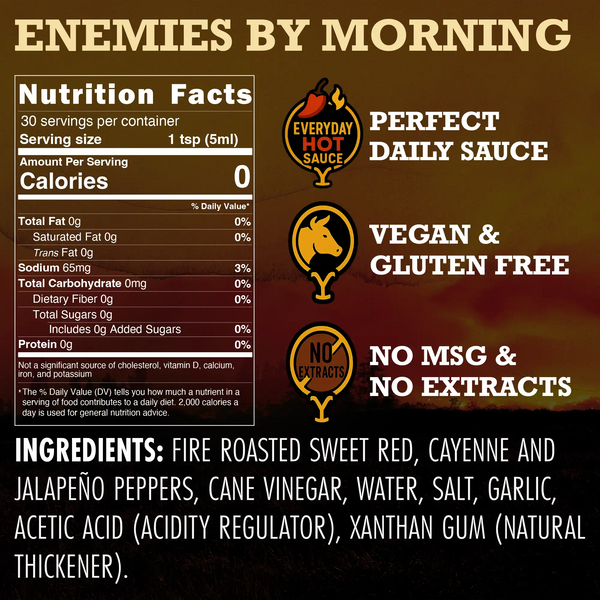 Enemies by Morning (Roasted Jalapeño)
