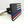 Load image into Gallery viewer, American Flag First Responder Blue and Red Line Hitch Cover
