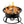 Load image into Gallery viewer, Flame King Outdoor Portable Propane Gas 19″ Fire Pit Bowl with Self Igniter Cover Carry Straps
