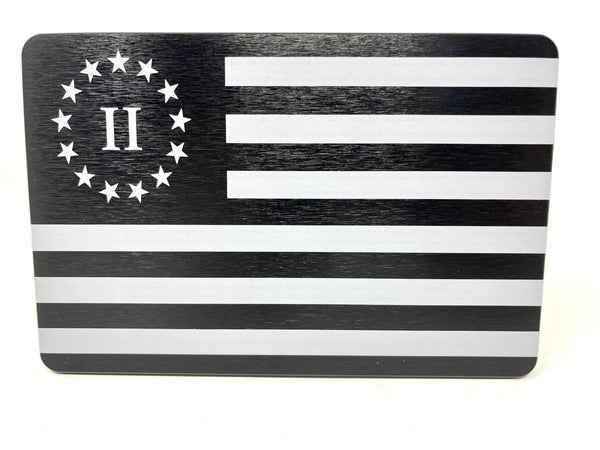 Second American Revolution Flag Hitch Cover