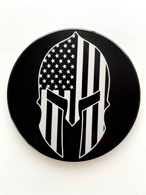 Spartan Flag Hitch Cover