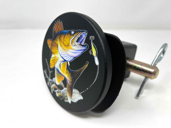 Walleye Fishing Color Hitch Cover
