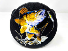 Walleye Fishing Color Hitch Cover