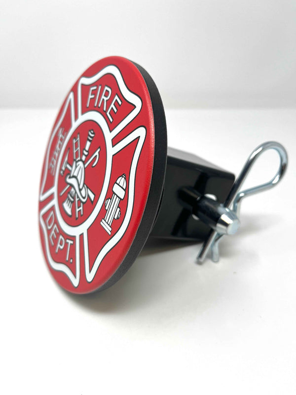 Fire Department Maltese Hitch Cover