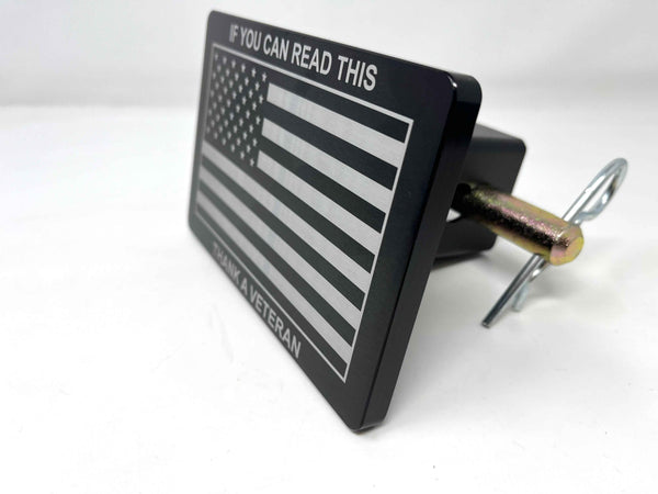 If You Can Read This Thank A Veteran Hitch Cover