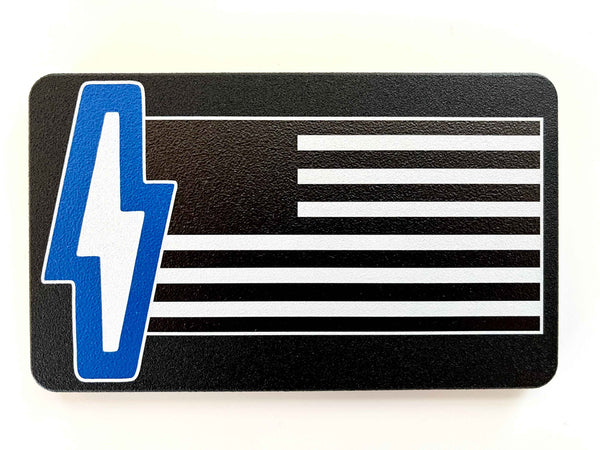 Lightning 150 Badge American Flag Color Hitch Cover
