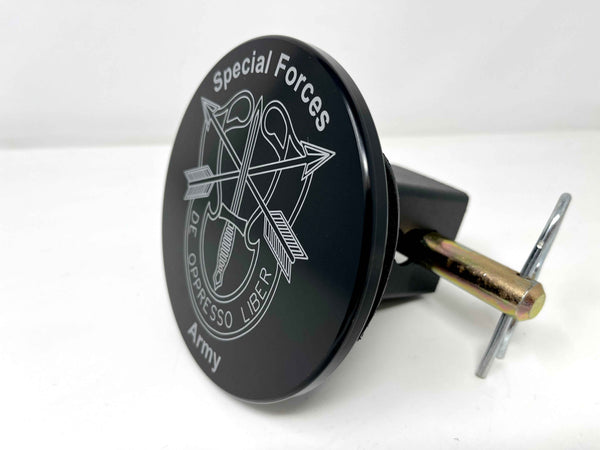 Army Special Forces - De Opresso Liber Billet Aluminum Hitch Cover
