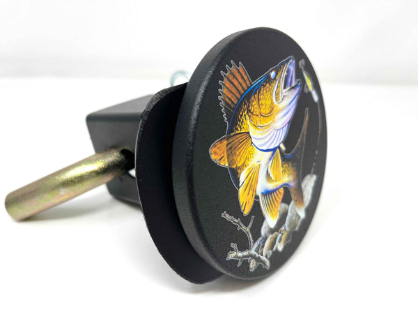 Walleye Fishing Color Hitch Cover