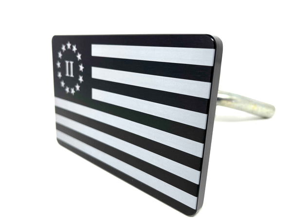 Second American Revolution Flag Hitch Cover
