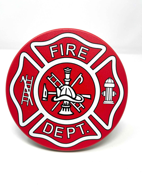 Fire Department Maltese Hitch Cover