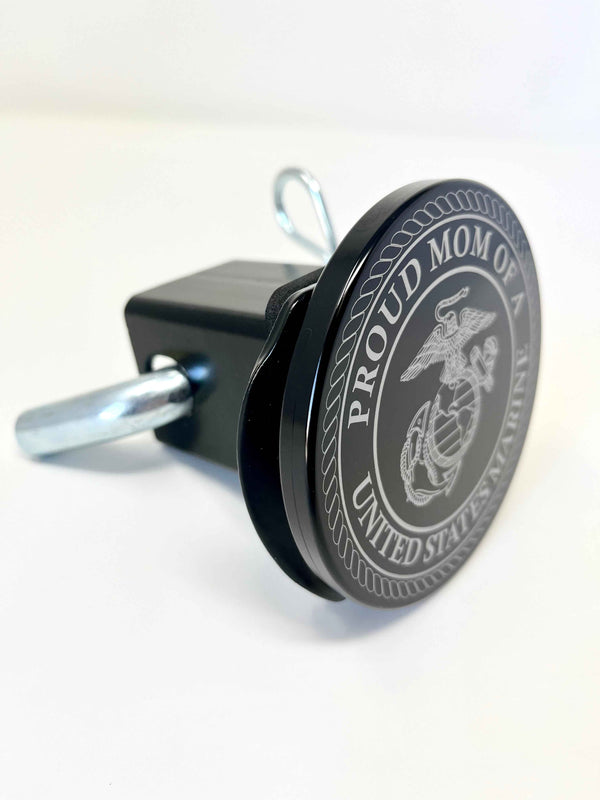 Proud Mom Of A Marine Hitch Cover