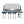 Load image into Gallery viewer, Chair Rack &amp; Shelf | G-Chair Wire Shelf | Holds 300 lbs
