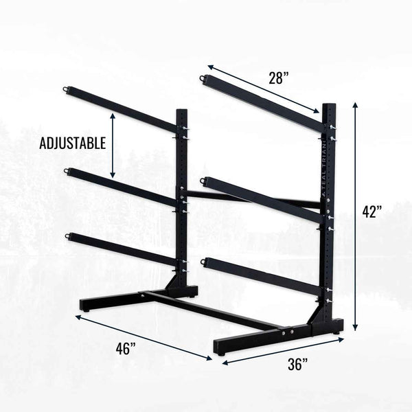 G-Surfboard & SUP Rack | Indoor-Outdoor Storage | 3 Levels
