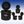 Load image into Gallery viewer, Flame King Propane Gas Hauler Kit 3lb Empty Propane Tank, Adapter Hose and Insulated Protective Carry Case
