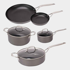 Hard Anodised 8-Piece Set