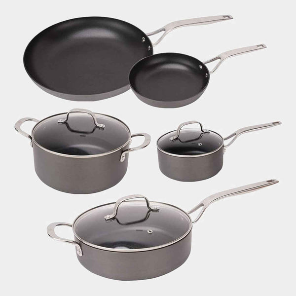 Hard Anodised 8-Piece Set