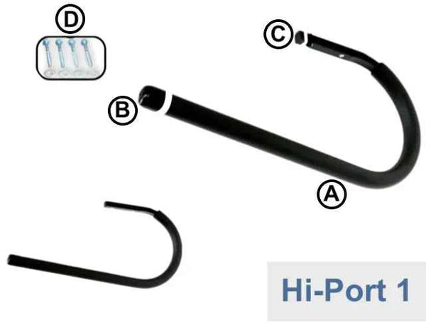 Hi-Port 1 | Ski & Snowboard Storage Ceiling Rack | Holds 50 lbs
