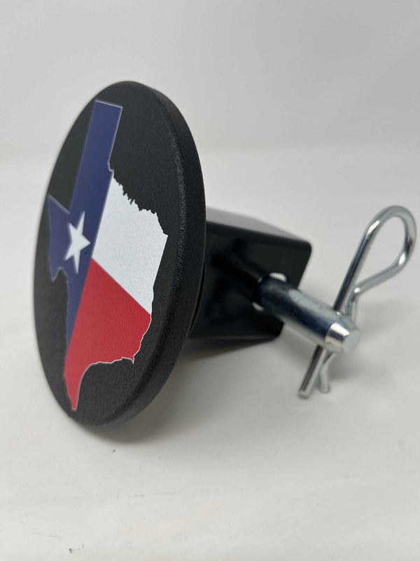 Texas Flag Billet Aluminum Hitch Cover