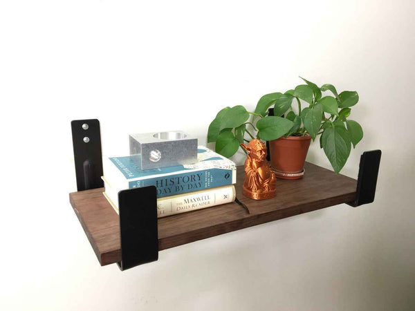 11" x 6" Minimalist Wall Hooks | X-Large | 2-Pack | Holds 50 lbs