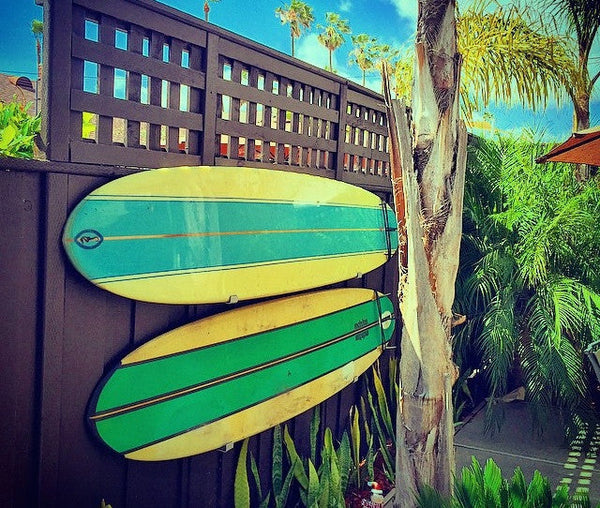 Minimalist Surfboard Display Rack | Holds 30 lbs