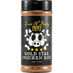 Loot N' Booty BBQ Gold Star Chicken Rub