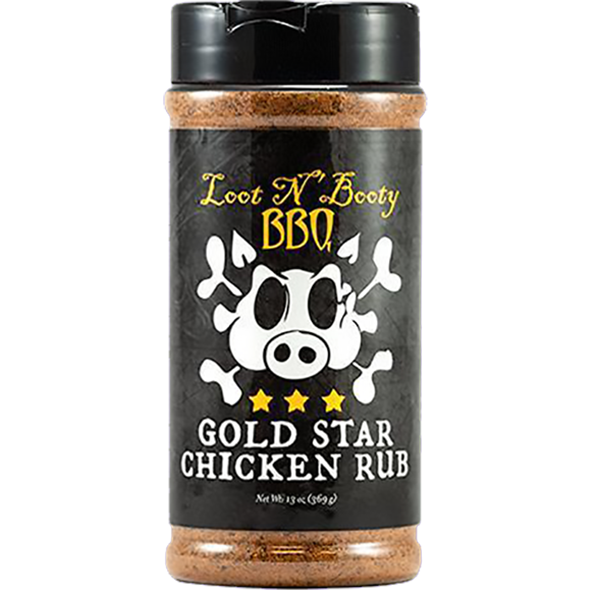 Loot N' Booty BBQ Gold Star Chicken Rub