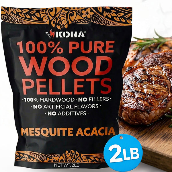 Kona Mesquite Blend Wood Smoker Pellets for Ninja Woodfire & Smokers