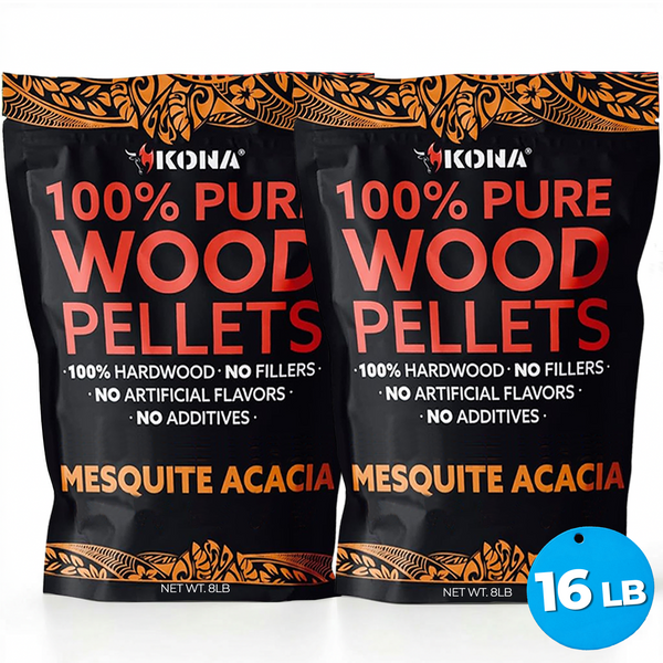 Kona Mesquite Blend Wood Smoker Pellets for Ninja Woodfire & Smokers