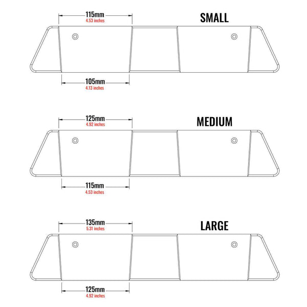 Vail Ski Display | Minimalist Wood Rack | Large