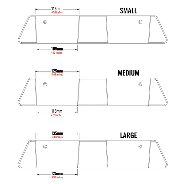 Vail Ski Display | Minimalist Wood Rack | Medium