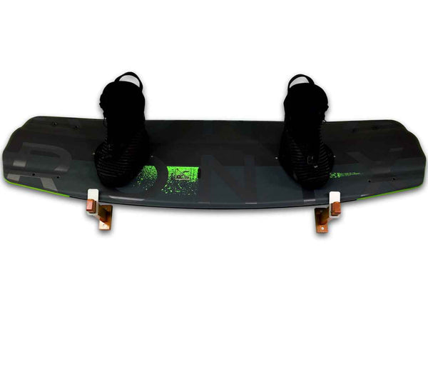 Solid Oak Wakeboard Display | Minimalist Wood Rack | Holds 20 lbs