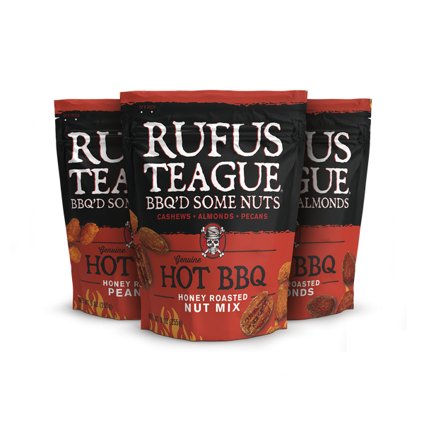 HOT BBQ NUTS - VARIETY 3 PACK