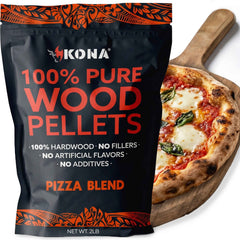 Kona Pizza Oven Blend Wood Smoker Pellets for Ninja Woodfire & Pizza Ovens