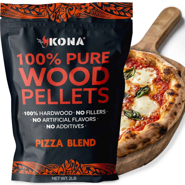 Kona Pizza Oven Blend Wood Smoker Pellets for Ninja Woodfire & Pizza Ovens