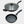 Load image into Gallery viewer, XD Nonstick 8" Fry Pan &amp; 12.5" Wok with Glass Lid Set | Made in Switzerland
