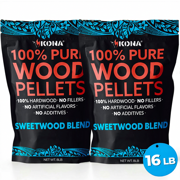 Kona Sweetwood Blend Wood Smoker Pellets for Ninja Woodfire & Smokers