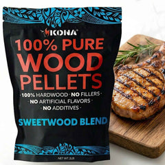 Kona Sweetwood Blend Wood Smoker Pellets for Ninja Woodfire & Smokers