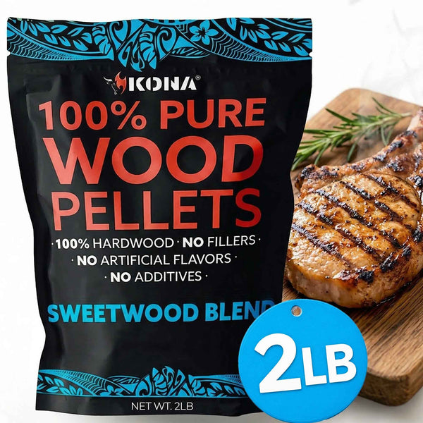 Kona Sweetwood Blend Wood Smoker Pellets for Ninja Woodfire & Smokers