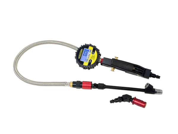 Switch Hitter Digital - Ventoso™ RED Tire Inflator with Quick-Switch Chucks