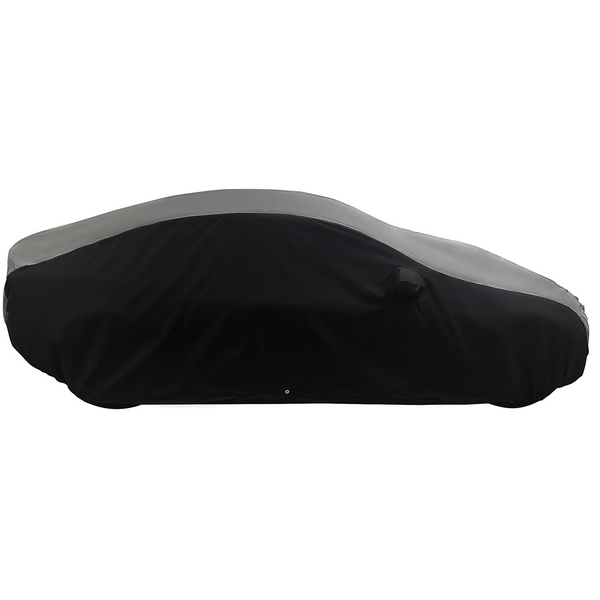 2017-2026 Tesla Model 3 Ultraguard Plus Car Cover - 300D Indoor/Outdoor Protection - Gray/Black