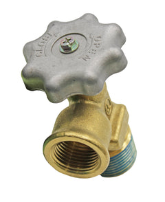 Flame King POL Valve for RV ASME Horizontal Propane Tanks