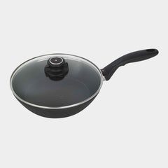 XD Nonstick Stir-Fry Pan with Glass Lid - Induction | Made in Switzerland