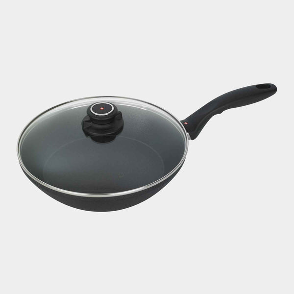 XD Nonstick Stir-Fry Pan with Glass Lid - Induction | Made in Switzerland