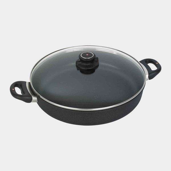 XD Nonstick Sauteuse with Glass Lid | Made in Switzerland