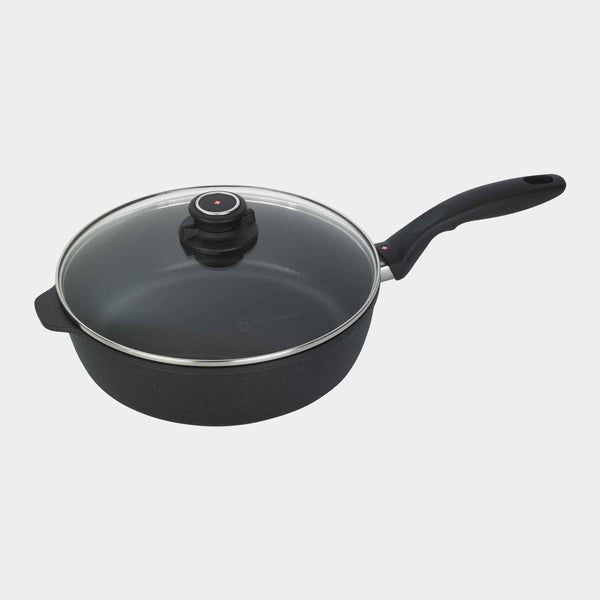 XD Nonstick Saute Pan with Glass Lid | Made in Switzerland