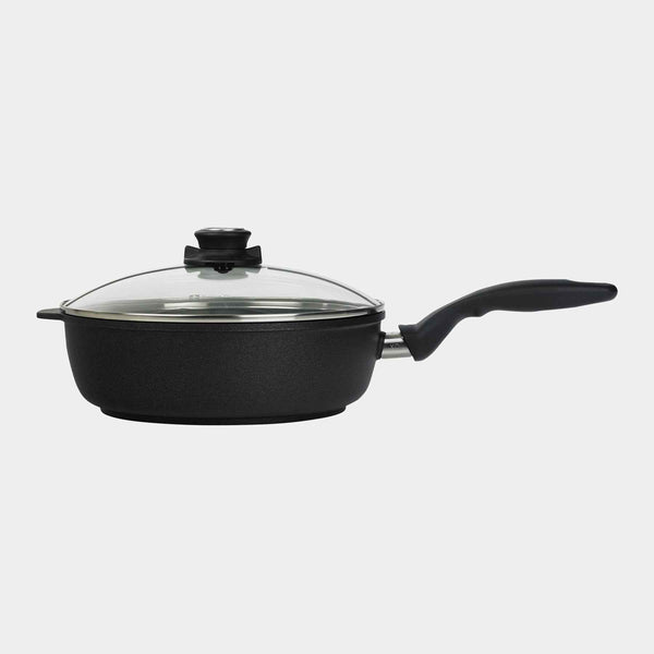 XD Nonstick Saute Pan with Glass Lid | Made in Switzerland