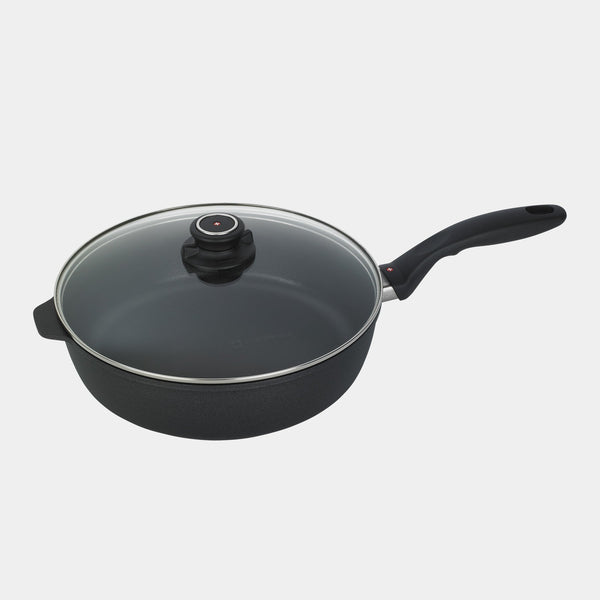 XD Nonstick Saute Pan with Glass Lid | Made in Switzerland