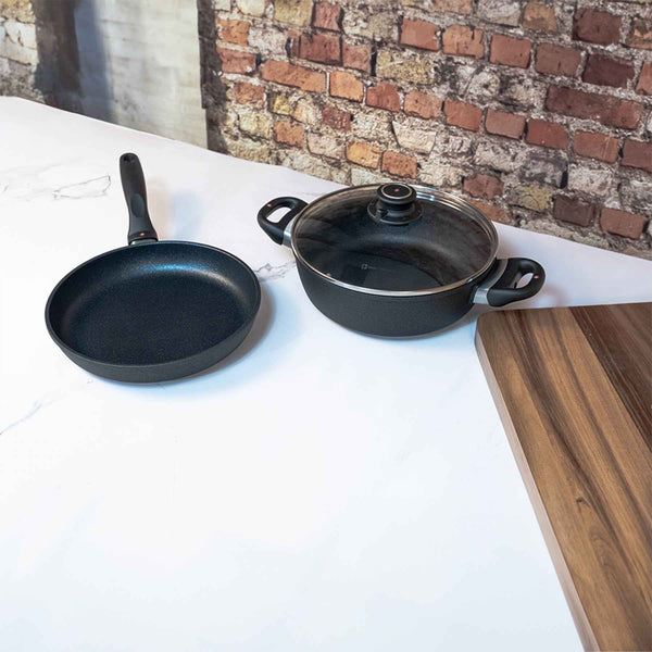 XD Nonstick 3-Piece Set - Fry Pan & Casserole | Made in Switzerland